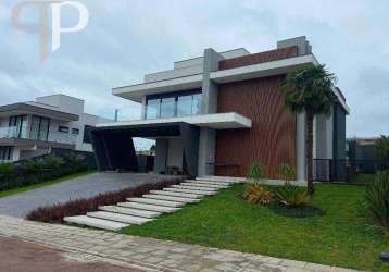 Casa com 4 dormitórios à venda, 650 m² por r$ 5.000.000,00 - jardim amélia - pinhais/pr