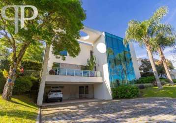 Casa com 5 dormitórios, 571 m² - venda por r$ 6.990.000,00 ou aluguel por r$ 26.950,00/mês - alphaville graciosa - pinhais/pr