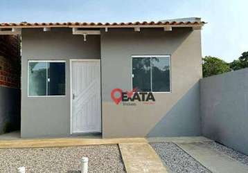 Casa com 2 dormitórios à venda por apenas r$190mil