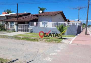 Casa com 2 dormitórios à venda, 64 m² por r$ 380.000,00 - princesa do mar - itapoá/sc