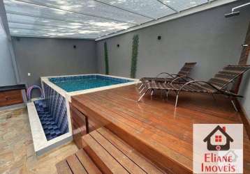 Sobrado com 3 dormitórios à venda, 200 m² por r$ 1.200.000,00 - jardim ibirapuera - campinas/sp