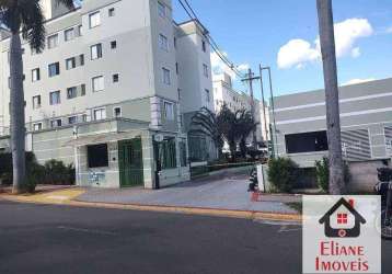 Apartamento com 2 dormitórios à venda, 50 m² por r$ 212.000 - residencial águas de lindóia - campinas/sp