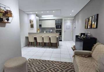 Apartamento com 2 dormitórios à venda, 75 m² por r$ 639.000,00 - altos do morumbi - vinhedo/sp