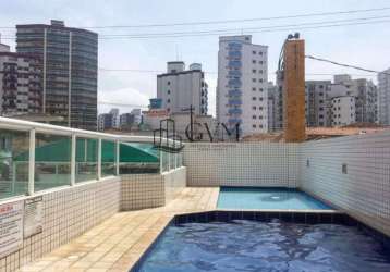 Apartamento com 1 quarto à venda na rua josé de alencar, 93, cidade ocian, praia grande, 44 m2 por r$ 265.000