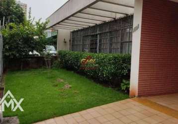 Casa com 4 dormitórios para alugar, 300 m² por r$ 13.000,00/mês - centro - londrina/pr