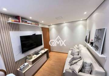 Apartamento com 2 dormitórios à venda, 42 m² por r$ 220.000 - esperança - londrina/pr