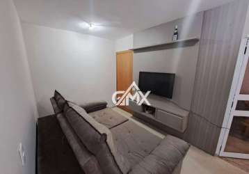 Apartamento com 2 dormitórios à venda, 41 m² por r$ 220.000,00 - acquaville - londrina/pr