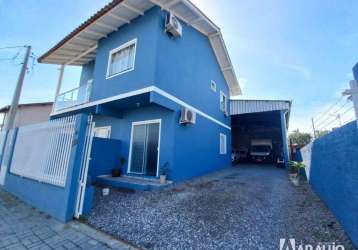 Casa com galpão + sala comercial no bairro são vicente em itajaí