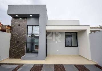 Casa com 3 dormitórios à venda, 80 m² por r$ 500.000,00 - verona - cascavel/pr