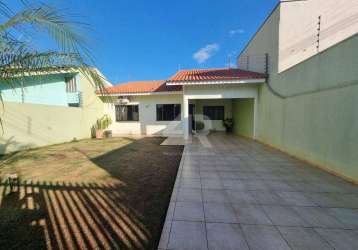 Casa com 3 dormitórios à venda, 118 m² por r$ 550.000,00 - santa felicidade - cascavel/pr