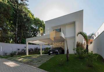 Linda casa com 3 quartos suítes, 270 m² - venda por r$ 2.580.000 - gramado - campinas/sp