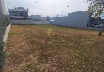 Terreno à venda em sumaré, residencial real parque sumaré, com 250 m², real park