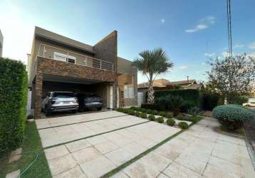 Casa à venda em paulínia, parque brasil 500, com 3 suítes, com 247 m², terras do cancioneiro