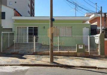 Casa à venda em campinas, vila joão jorge, com 3 quartos, com 187 m²