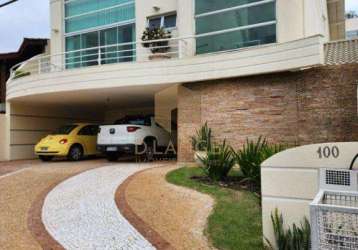 Casa à venda em campinas, bairro das palmeiras, com 4 quartos, com 340 m², villagio del hipica