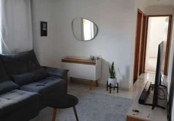 Apartamento com 2 quartos à venda na rua garota de ipanema, etelvina carneiro, belo horizonte, 53 m2 por r$ 195.000