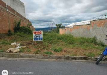 Terreno à venda na rua durval marques serra, liberdade, santa luzia por r$ 190.000