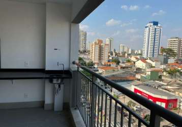 Apartamento novo com terraço gormet no ipiranga......