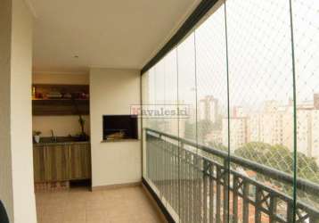 Lindo apartamento 3 suites 5 wcs 2 vagas - 131 metros - varanda gourmet - lazer- imperdível