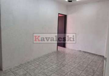 Casa comercial com 1 sala para alugar na estrada das lágrimas, --, ipiranga, são paulo, 33 m2 por r$ 1.490