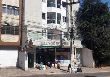 Cobertura com 1 quarto à venda na rua olegário maciel, 1711, paineiras, juiz de fora, 90 m2 por r$ 390.000