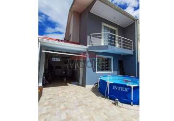 Casa com 2 quartos à venda na rua santa catarina, 33, roseira de são sebastião, são josé dos pinhais, 64 m2 por r$ 343.000