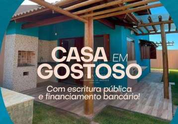 Casa à venda, 71 m² por r$ 320.000,00 - centro - são miguel do gostoso/rn