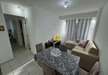 Apartamento com 2 dormitórios para alugar, 59 m² por r$ 1.900,01/mês - morro branco - natal/rn