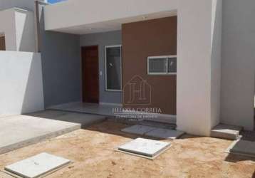 Casa com 2 dormitórios à venda, 55 m² por r$ 145.000,00 - povoado de pium - nísia floresta/rn