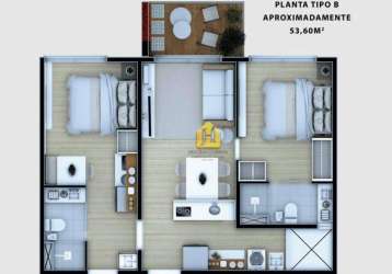 Apartamento com 2 suítes à venda, 53 m² por r$ 428.328 - petrópolis - natal/rn