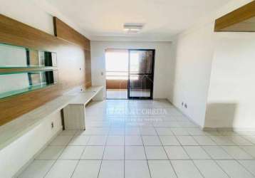 Apartamento com 3 dormitórios para alugar, 103 m² por r$ 4.600,01/mês - candelária - natal/rn