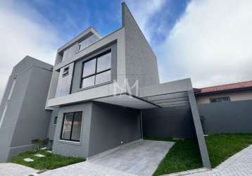Casa com 3 quartos à venda na rua josé wosch sobrinho, 236, tingui, curitiba por r$ 750.000