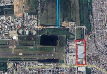 Área a venda na av severo dullius, com 60.000 m² e dimensões de 66 x 920. &lt;br&gt;&lt;br&gt;localizada entre o aeroporto (portão 6) e a av sertório, em excelente região que favorece em logística par