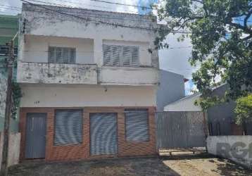 Sobrado  com apartamento em cima e loja embaixo, estacionamento em terreno 10m por 30m, a venda no bairro jardim itu.  lojão embaixo com dois banheiros e divisórias, apartamento com 03 dormitórios, sa