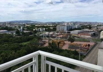 Apartamento de 02 dormitórios sendo 01 suíte, 01 vaga no bairro farrapos em porto alegre.&lt;br&gt;excelente apartamento com linda vista no 15º andar com sacada e churrasqueira. linda vista, sol nasce