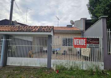 Casa para venda em curitiba, alto boqueirão, 2 dormitórios, 1 banheiro, 2 vagas