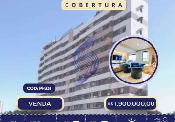 Vendo apartamento | cobertura | 213 m²| 03 quartos | mansão bosque imperial | cidade jardim i salvador | ba.