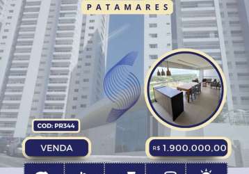 Vendo apartamento | 172 m² | 04 quartos | etco greenville | patamares i salvador | bahia