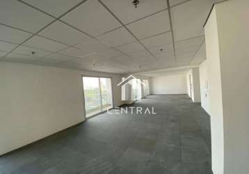 Sala comercial para locação e venda -  240m² - 8 banheiros 2 copa - 2 salas amplas privativas - edifício mônaco business - centro guarulhos/sp