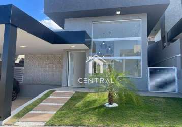 Casa com 3 dormitórios à venda, 173 m² por r$ 1.340.000,00 - condomínio residencial reserva de atibaia - atibaia/sp