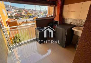 Apartamento com 2 dormitórios à venda, 47 m² por r$ 320.000,00 - jardim são domingos - guarulhos/sp