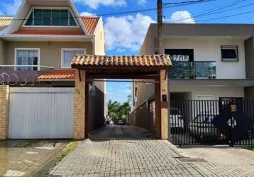 Triplex para venda em curitiba, uberaba, 3 dormitórios, 1 suíte, 3 banheiros, 2 vagas