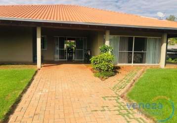 Casa residencial com 3 quartos  à venda, 400.00 m2 por r$2000000.00  - gleba palhano - londrina/pr