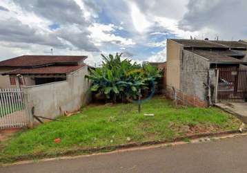 Terreno à venda, 275.00 m2 por r$200000.00  - itaparica - londrina/pr