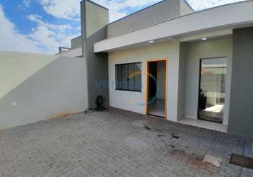 Casa residencial com 3 quartos  à venda, 69.00 m2 por r$264000.00  - ideal - londrina/pr