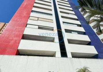 Apartamento com 3 quartos  à venda, 177.00 m2 por r$1060000.00  - centro - londrina/pr