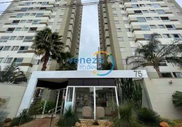 Apartamento com 3 quartos  à venda, 75.00 m2 por r$480000.00  - vale dos tucanos - londrina/pr