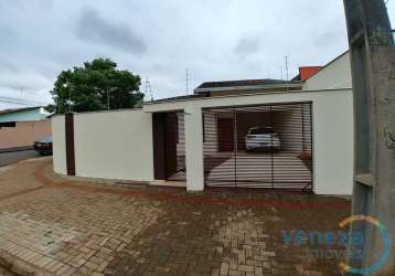 Casa residencial com 3 quartos  à venda, 119.00 m2 por r$449000.00  - leonor - londrina/pr