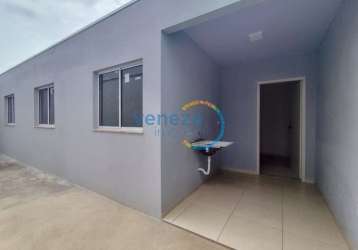 Casa residencial com 2 quartos  para alugar, 50.00 m2 por r$1000.00  - aquilles sthengel - londrina/pr