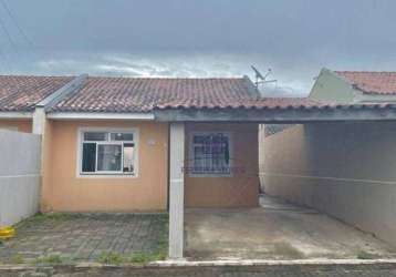 Casa com 2 dormitórios à venda, 47 m² por r$ 240.000,00 - santa terezinha - fazenda rio grande/pr